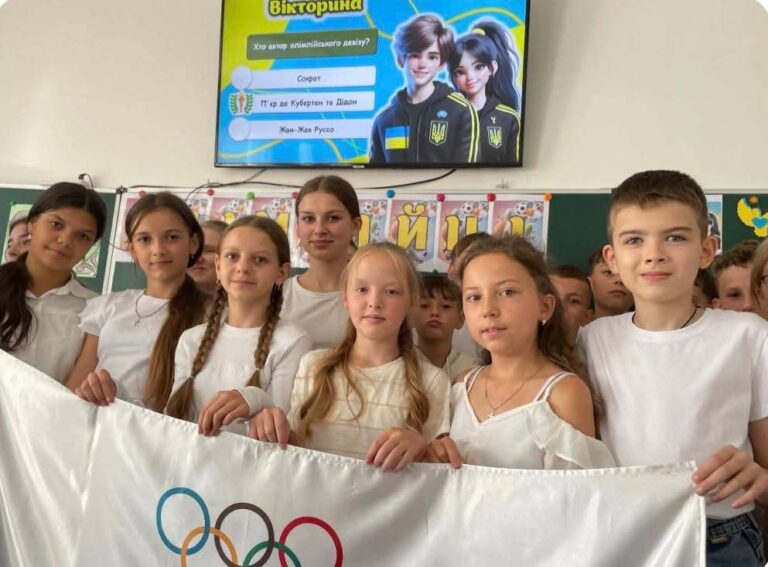 У Міжгірському ліцеї №2 імені Августина Волошина триває Олімпійський урок: знаннями мірялися учні 7-х класів!